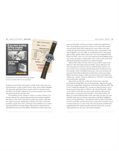 New Mags - Small Luxuries Watches Bog